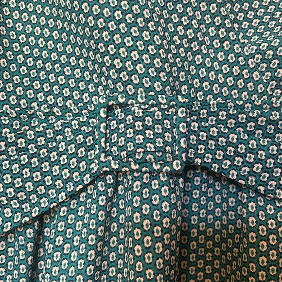 Anthropologie | Maeve Belted Dress Dark Turquoise - Picture 6 of 12